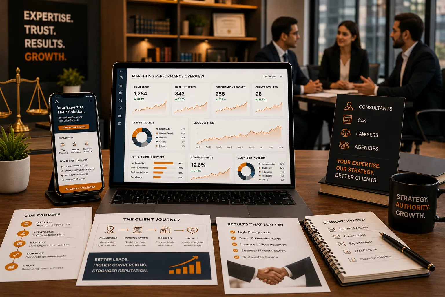 Synergy Professional Services Client Acquisition and Personal Branding